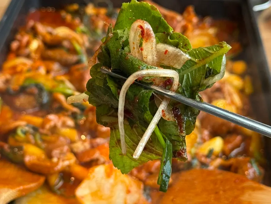 Marinated duck for lettuce wraps
