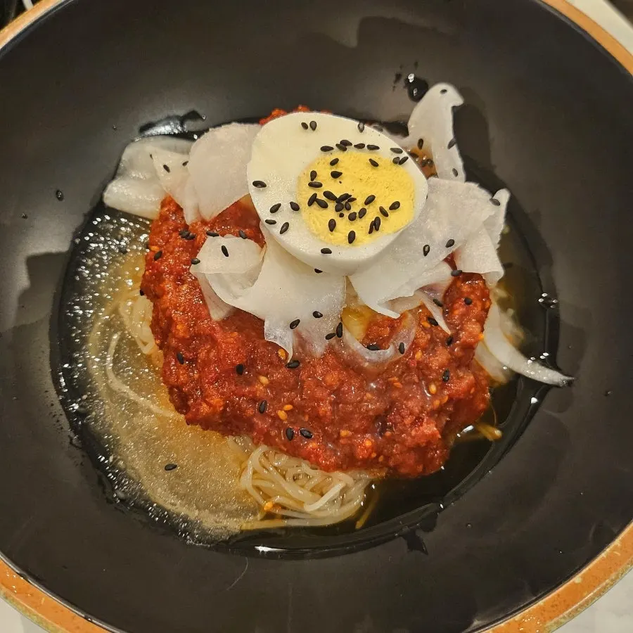 식껍 부산밀면 물밀면과 비빔밀면