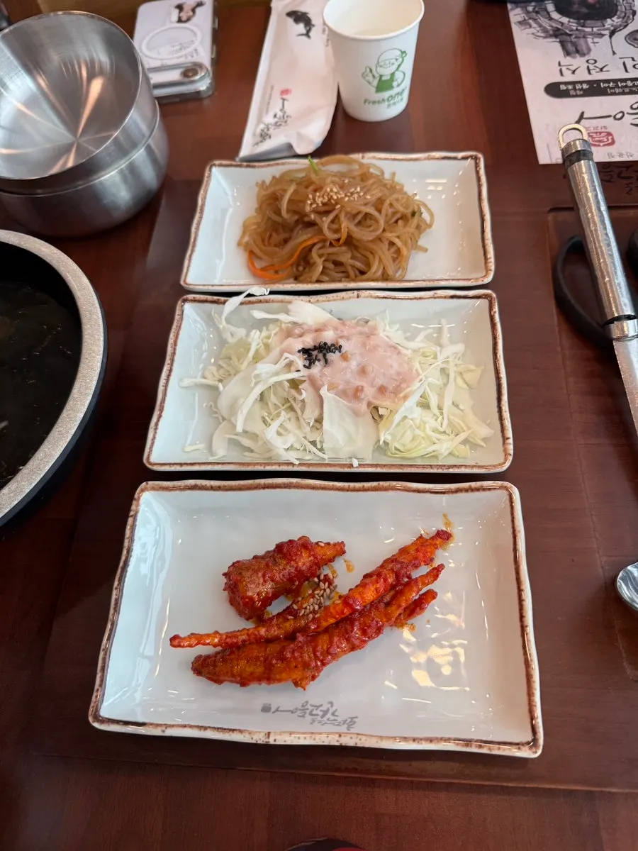 Plate of grilled mackerel and flounder