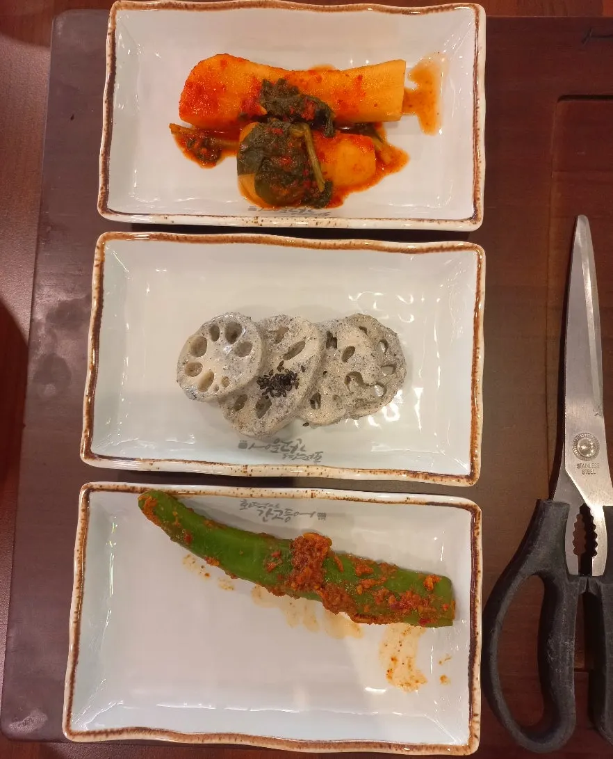 Basic side dishes for grilled mackerel