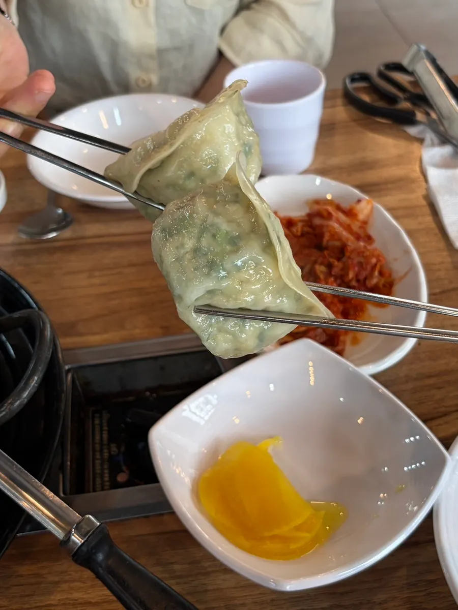 점심으로 먹은 만두전골 세트