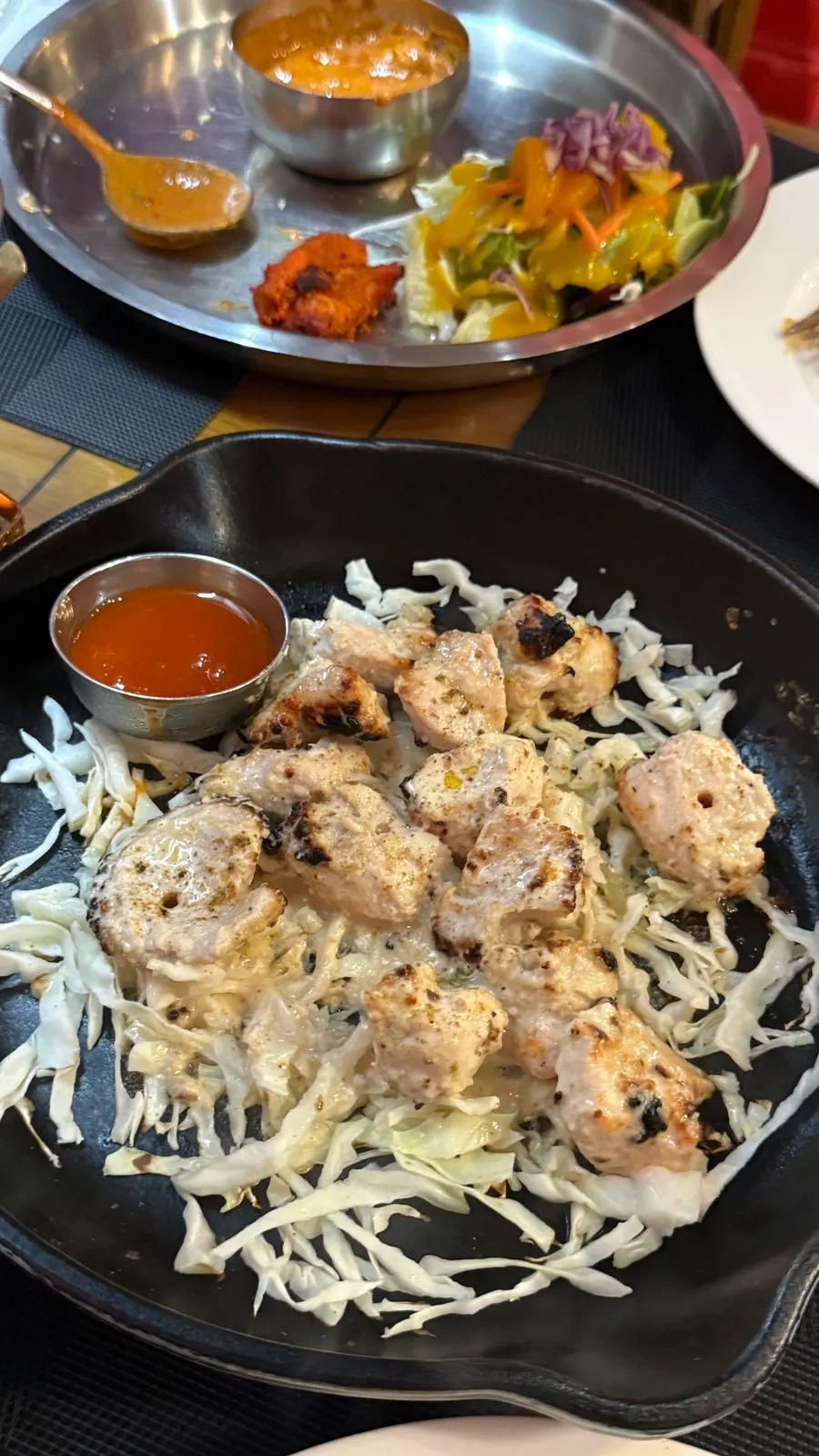 치킨 머라이 티카와 양배추