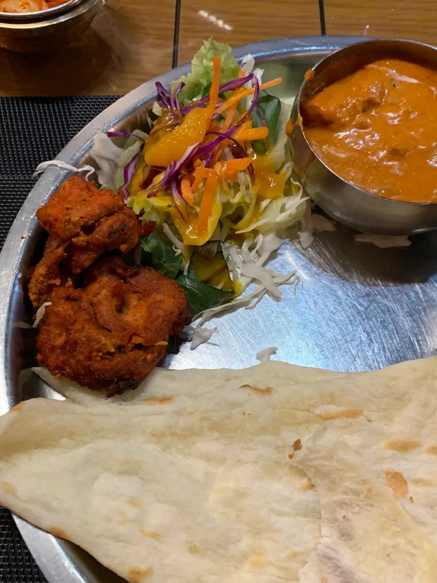 크리미한 치킨 마크니 커리