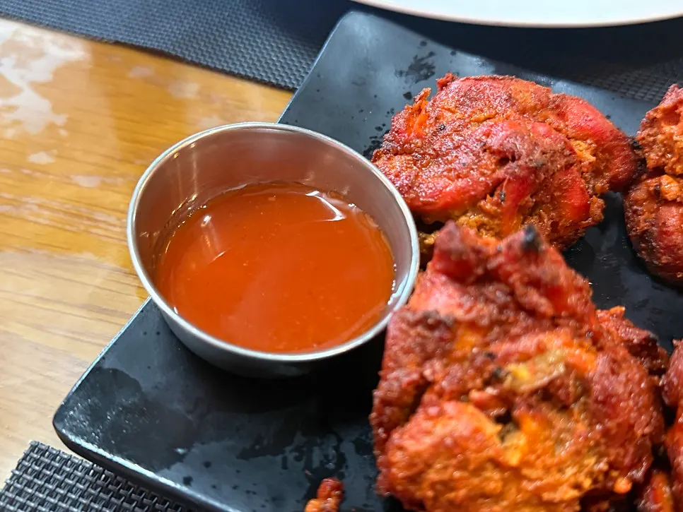 탄두리 치킨 클로즈업