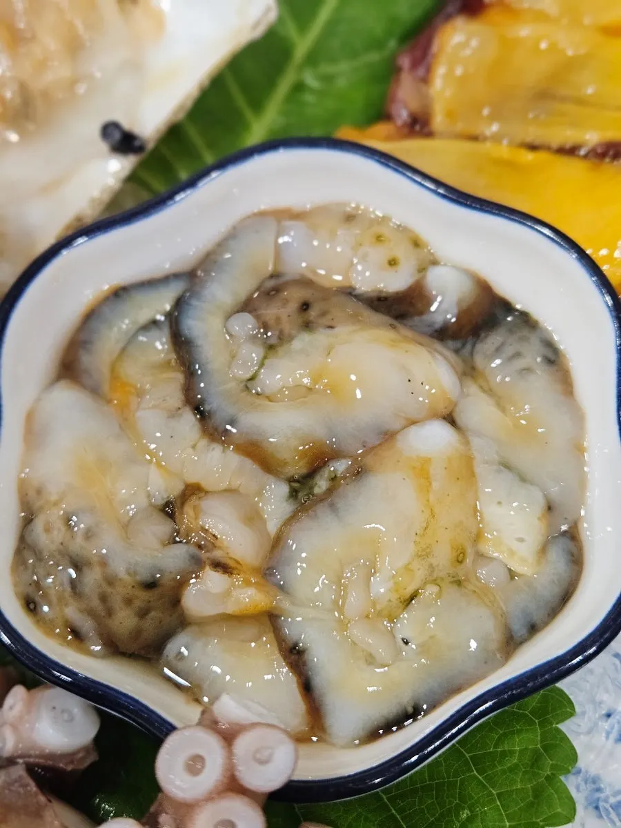 もちっと砂抜きされた貝の海鮮