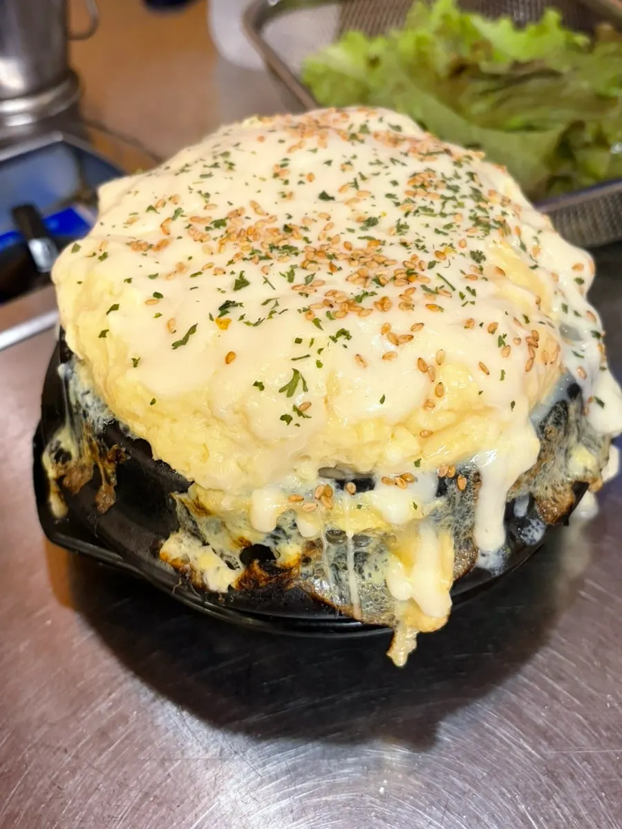 기본으로 나온 된장술밥