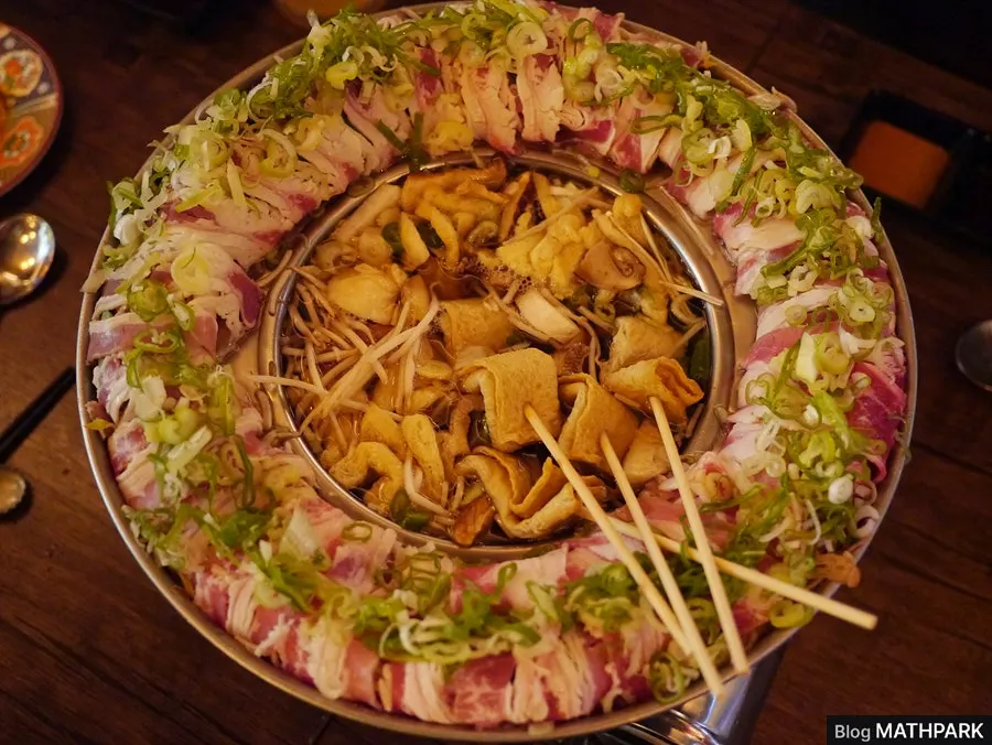 Close-up of the grilled chicken cartilage