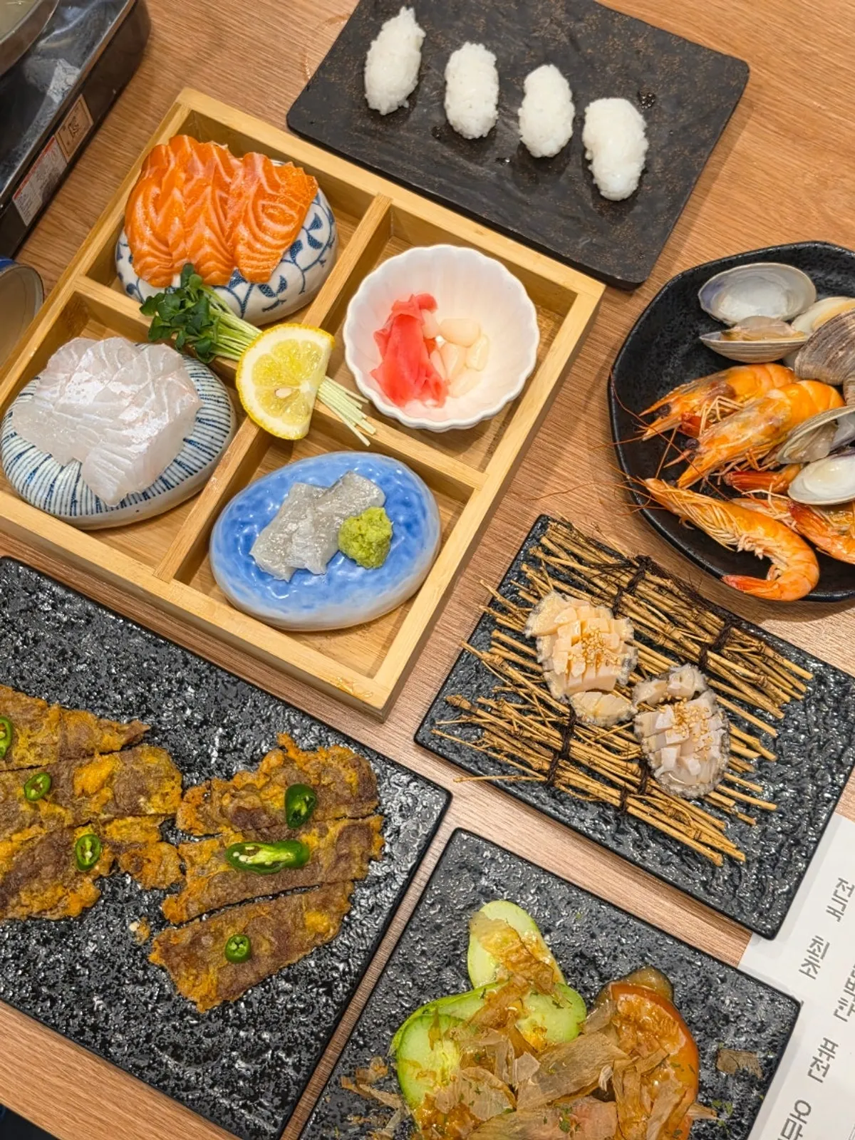 Signature photo of Sinbakkase's fusion omakase course