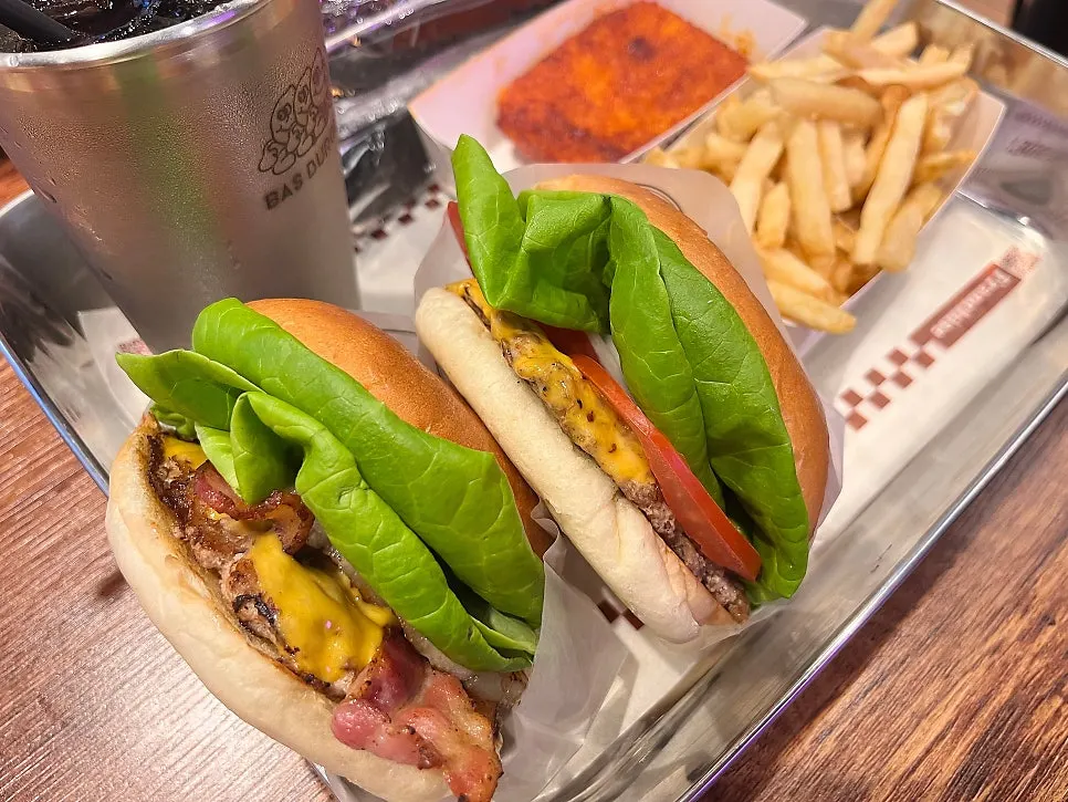 Generous portion of fries served with the set