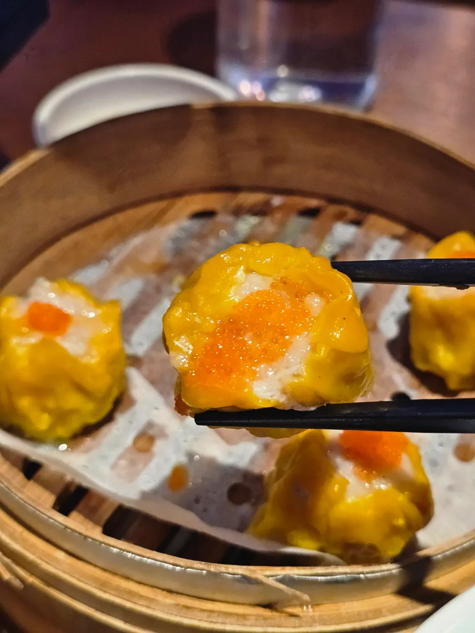 Vertical photo of food at Cheonghwaweon near Sinchon Hyundai Department Store