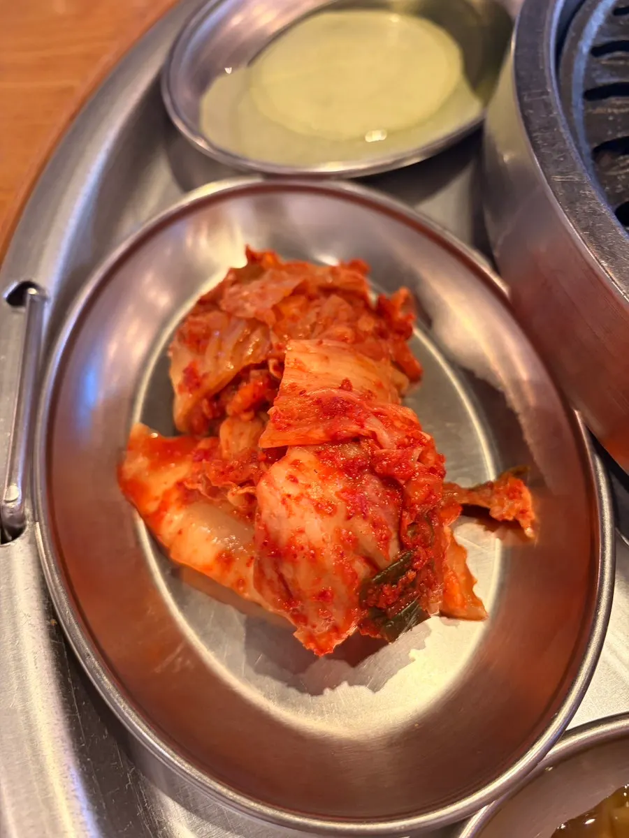 쟁반집8292 밑반찬 클로즈업
