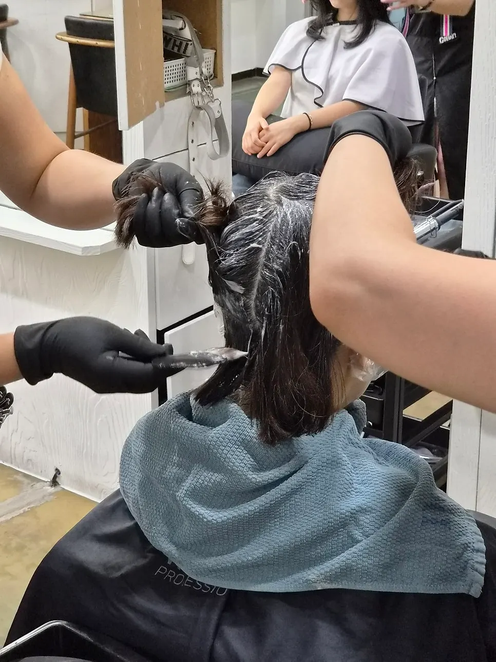Aroma oil care before the treatment