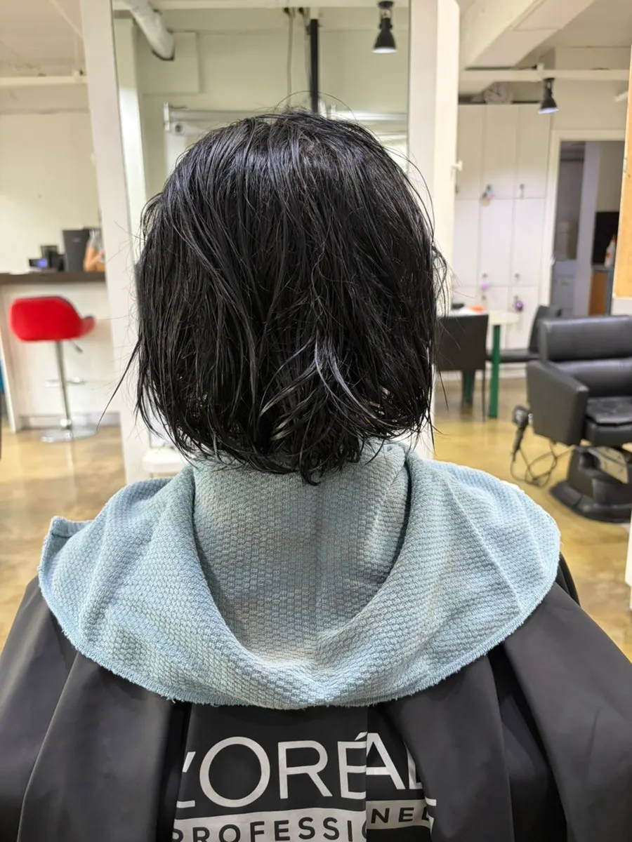 Hair softened after the shampoo