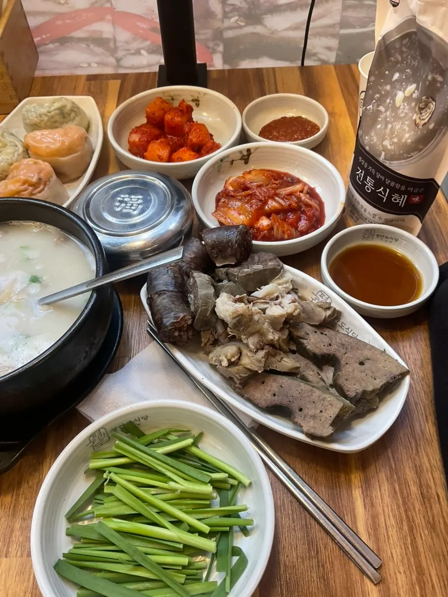 주문 전 세팅된 테이블
