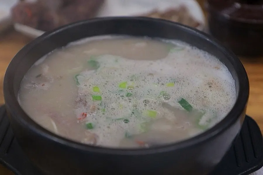 The Pyeongando Sundae-guk Set spread