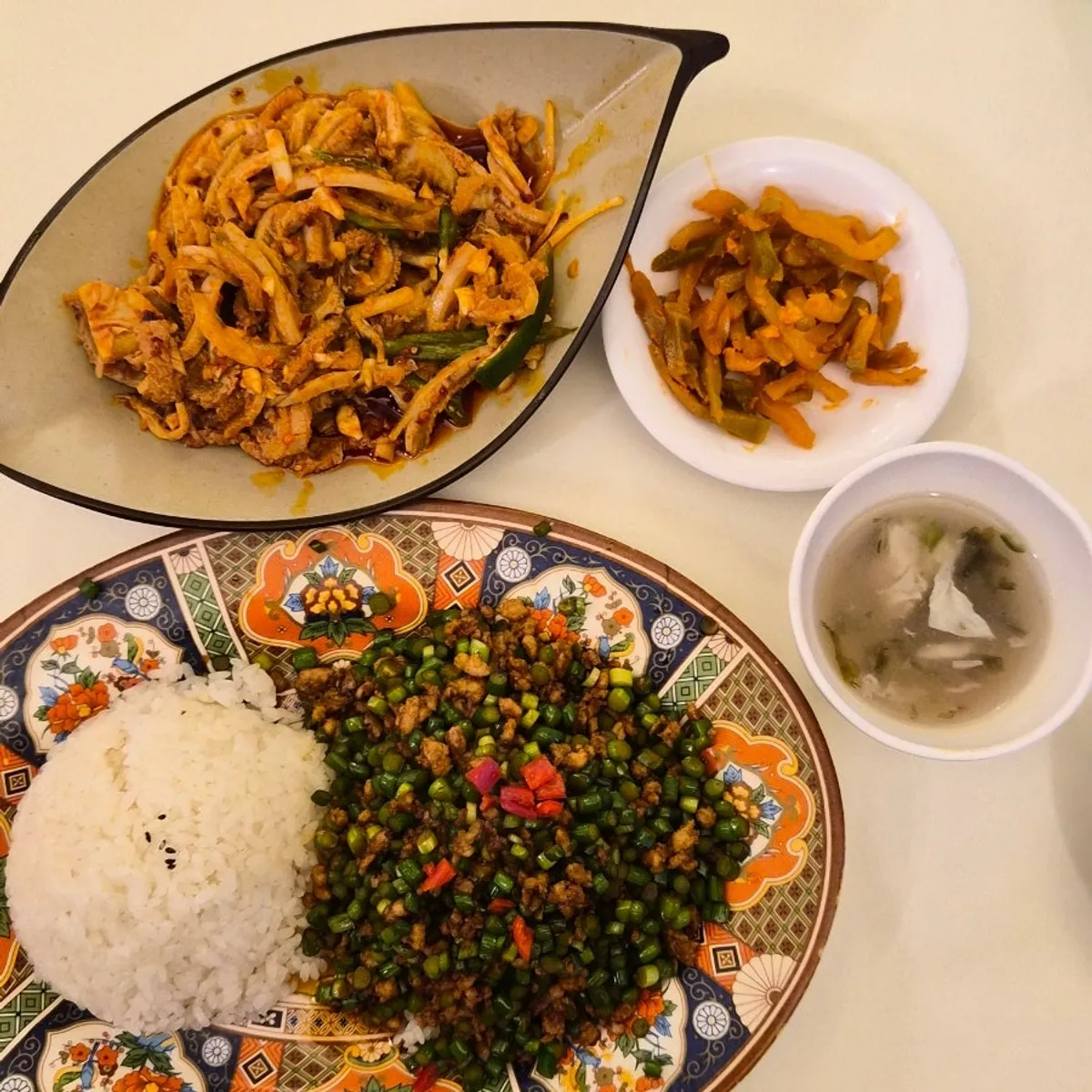 Photo wrapping up the meal at Sammi Tantanmyeon Sinchon