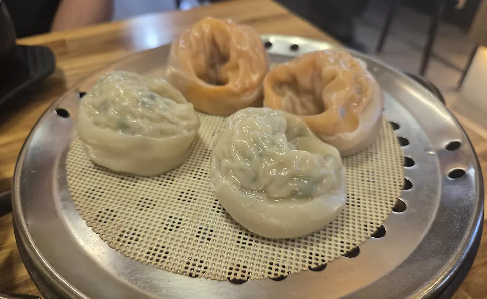 기름기 없는 맑은 순대국 국물