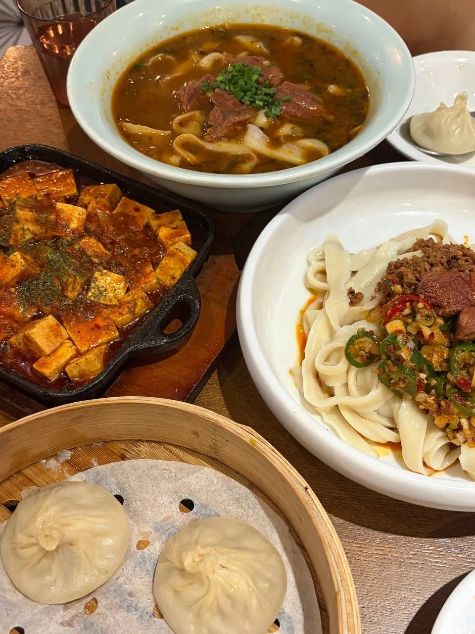 민찌가 가득한 청화원 마라마파두부
