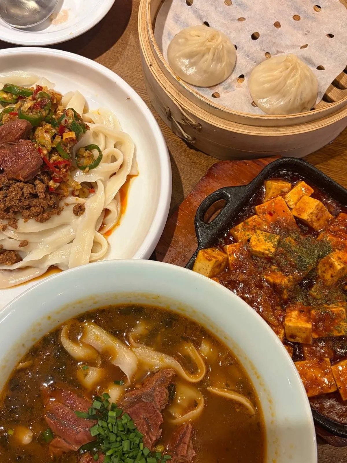 청화원 대만식 요리 한 상 마무리