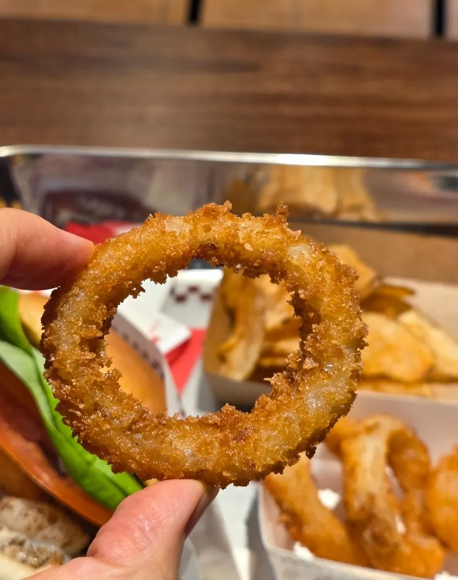 Side dish with a baked potato chip texture