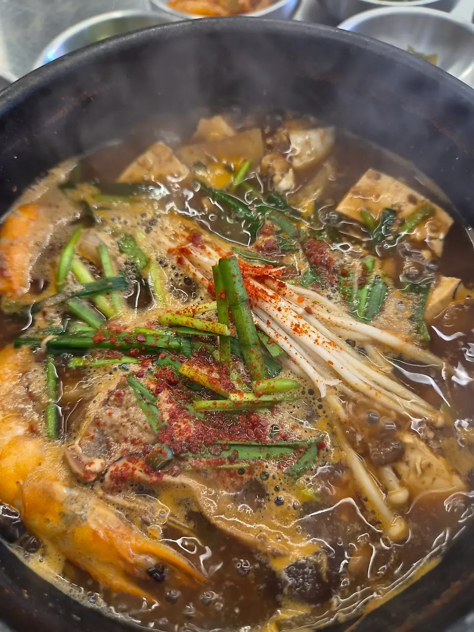 The dishes recommended by the Beefjeong owner