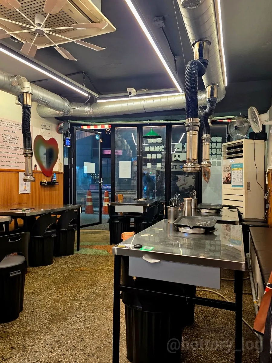 Interior atmosphere at Beefjeong Gogi Jip