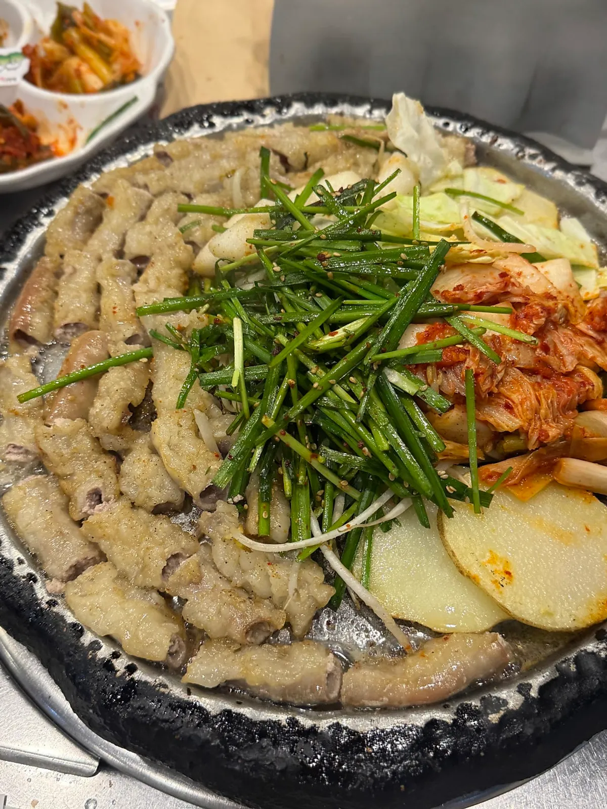 Hanwoo gopchang packed with filling