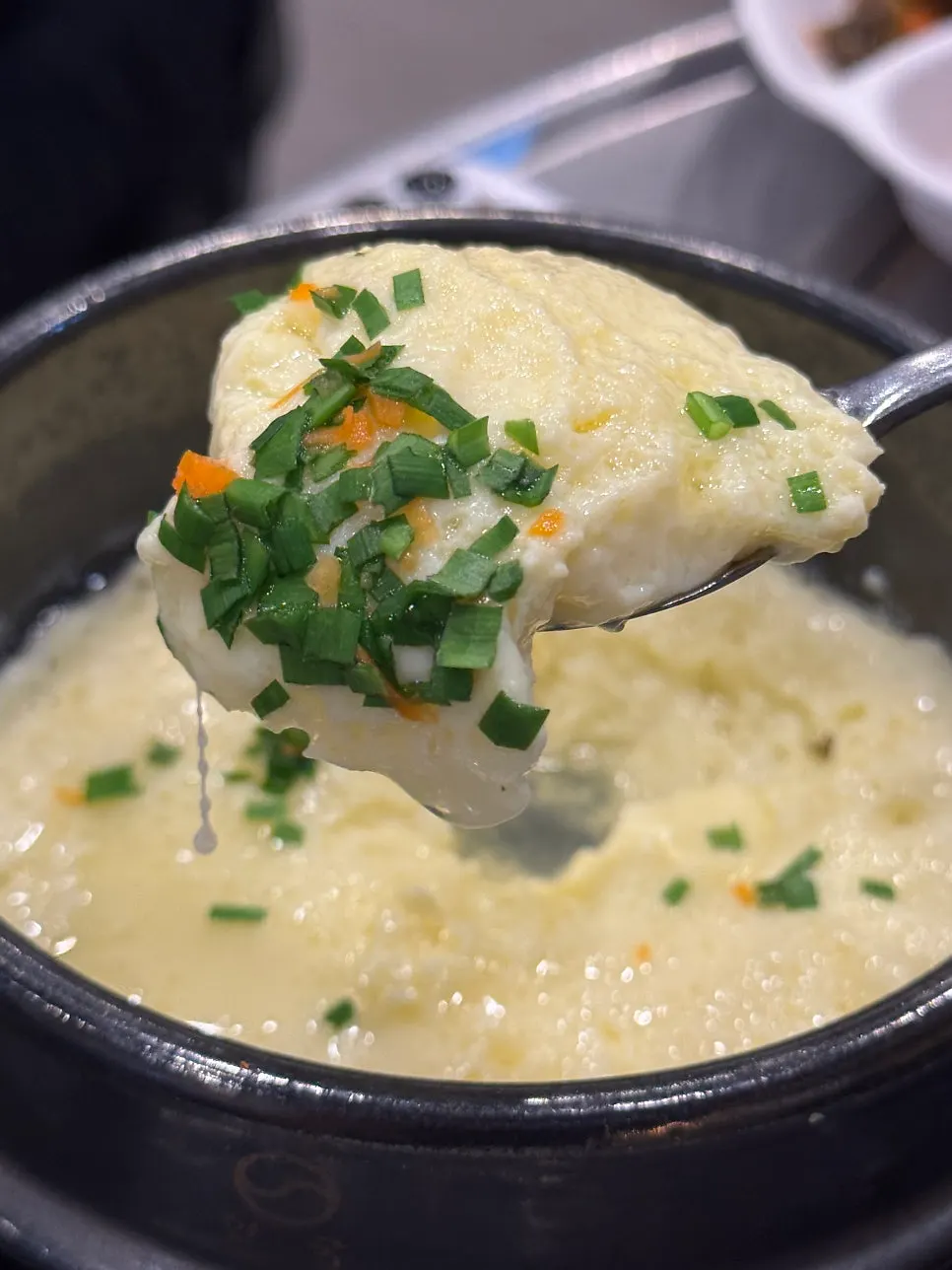 Soft steamed egg