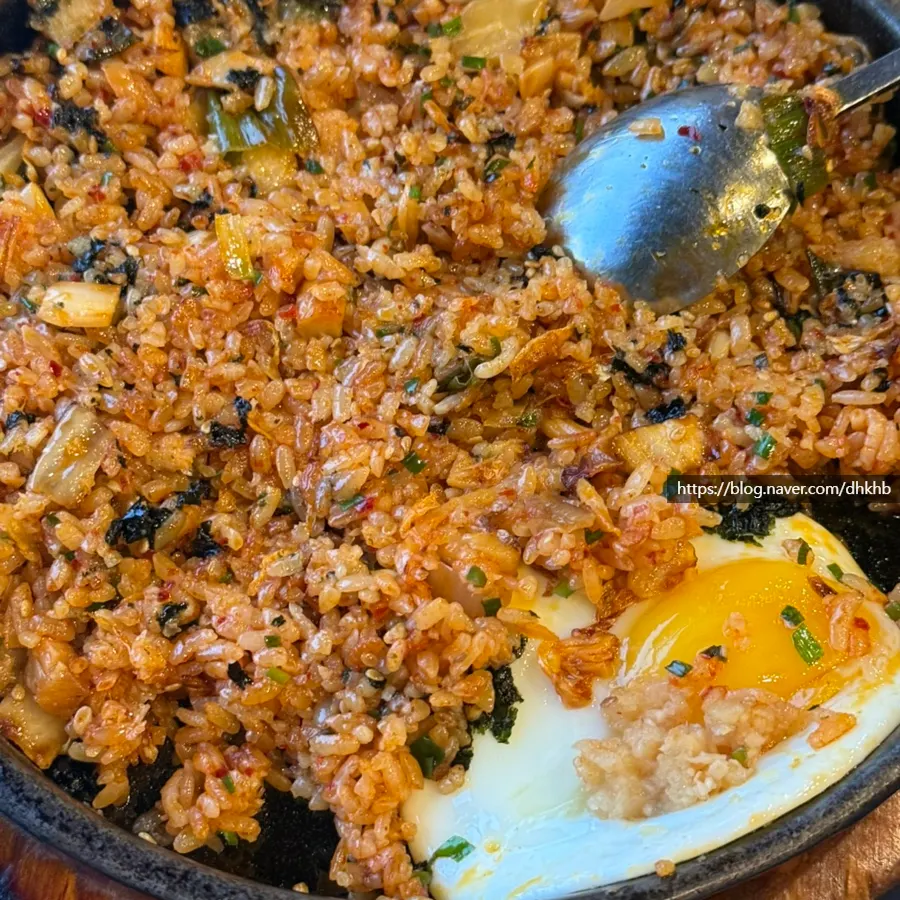 깍두기 양밥과 누룽지