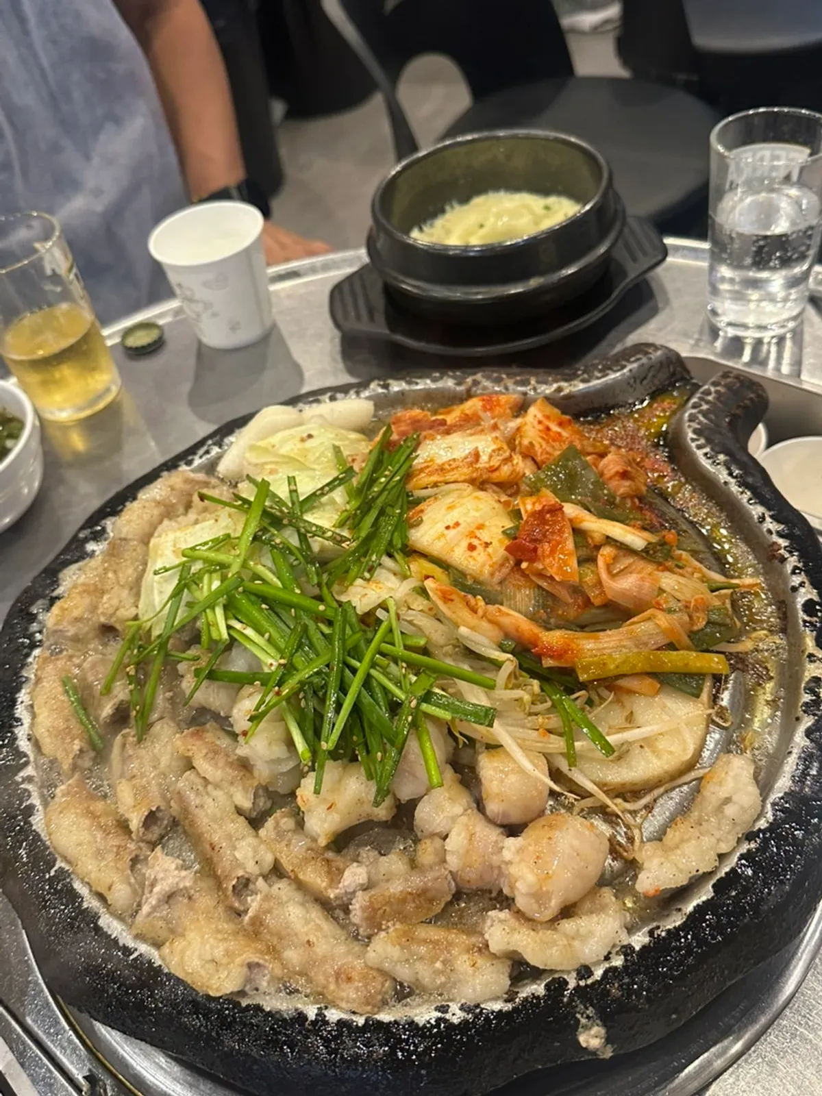 지글지글 익어가는 곱창과 대창
