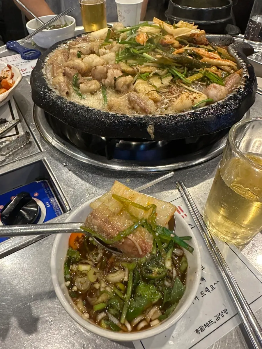 바삭하게 익힌 한우대창
