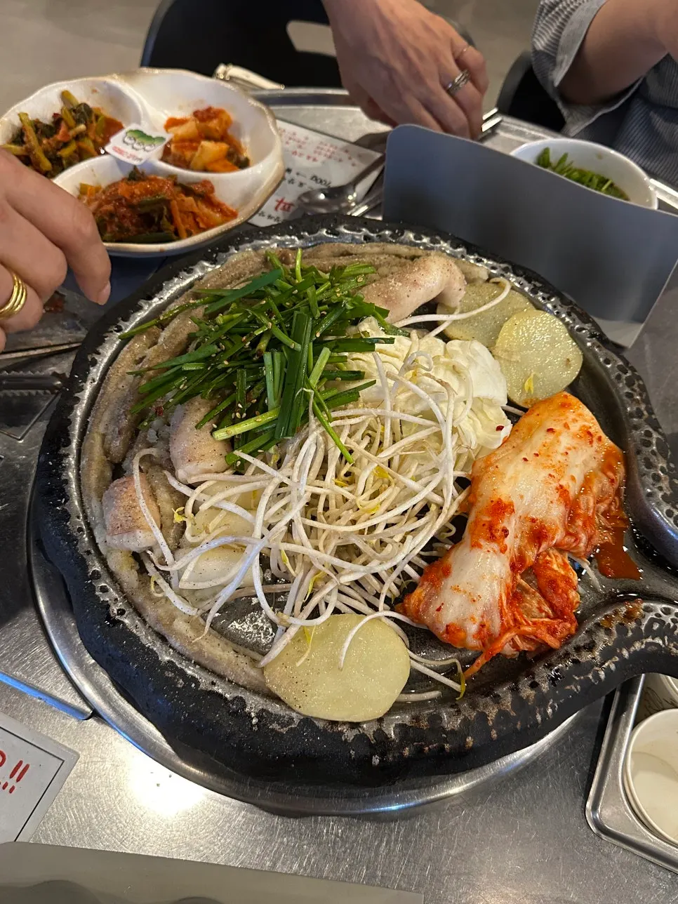 갓김치 총각김치 대파김치