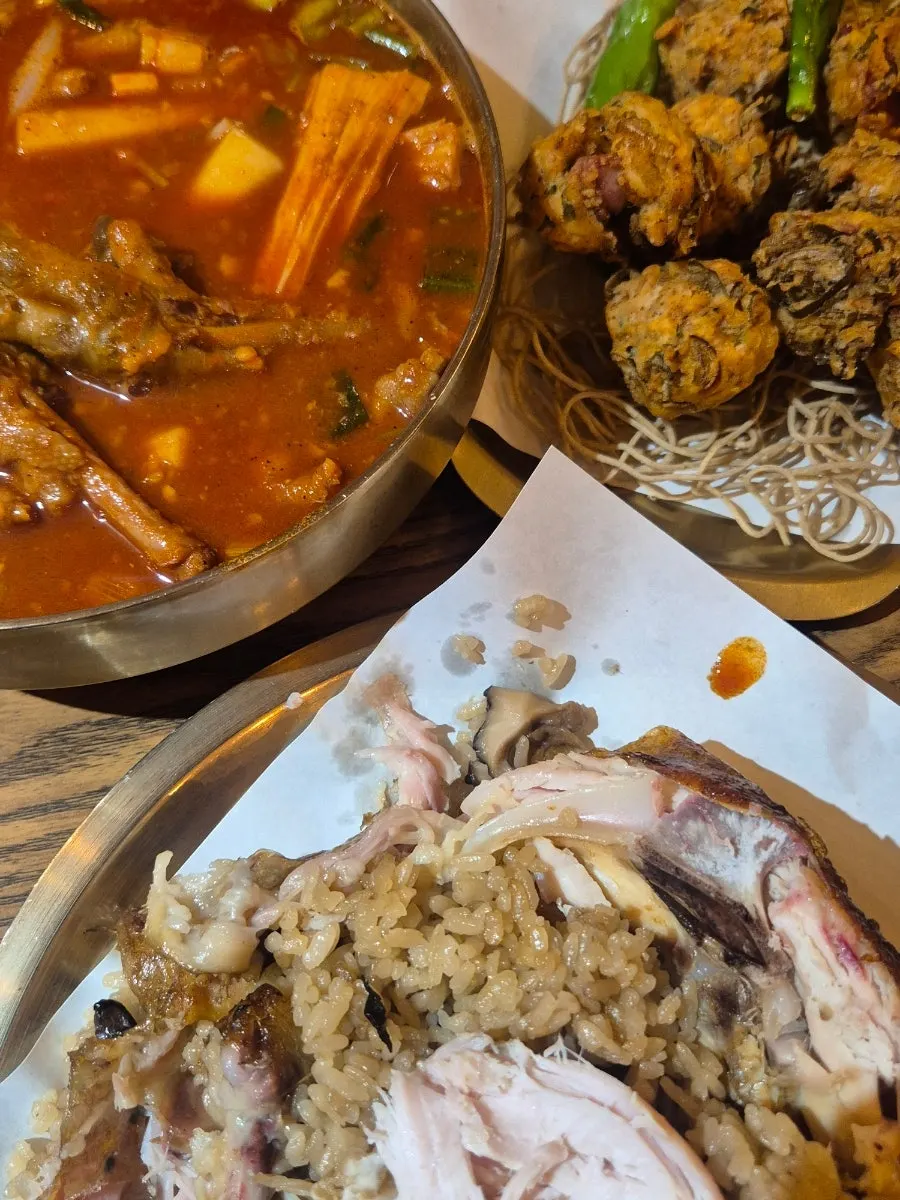 막국수를 제외한 오늘의 풀샷