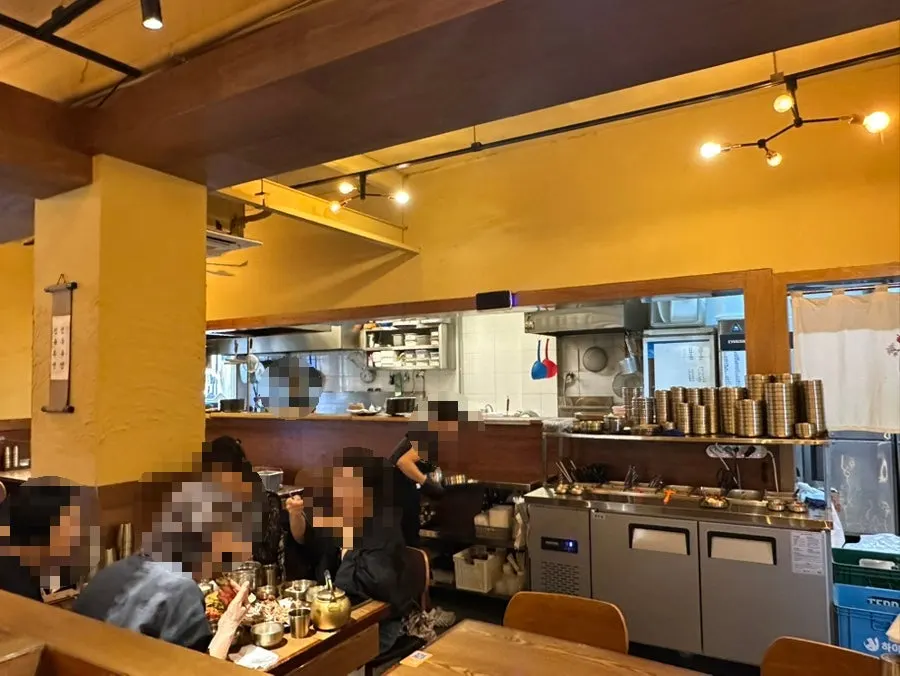 계류관 매장 내부 모습