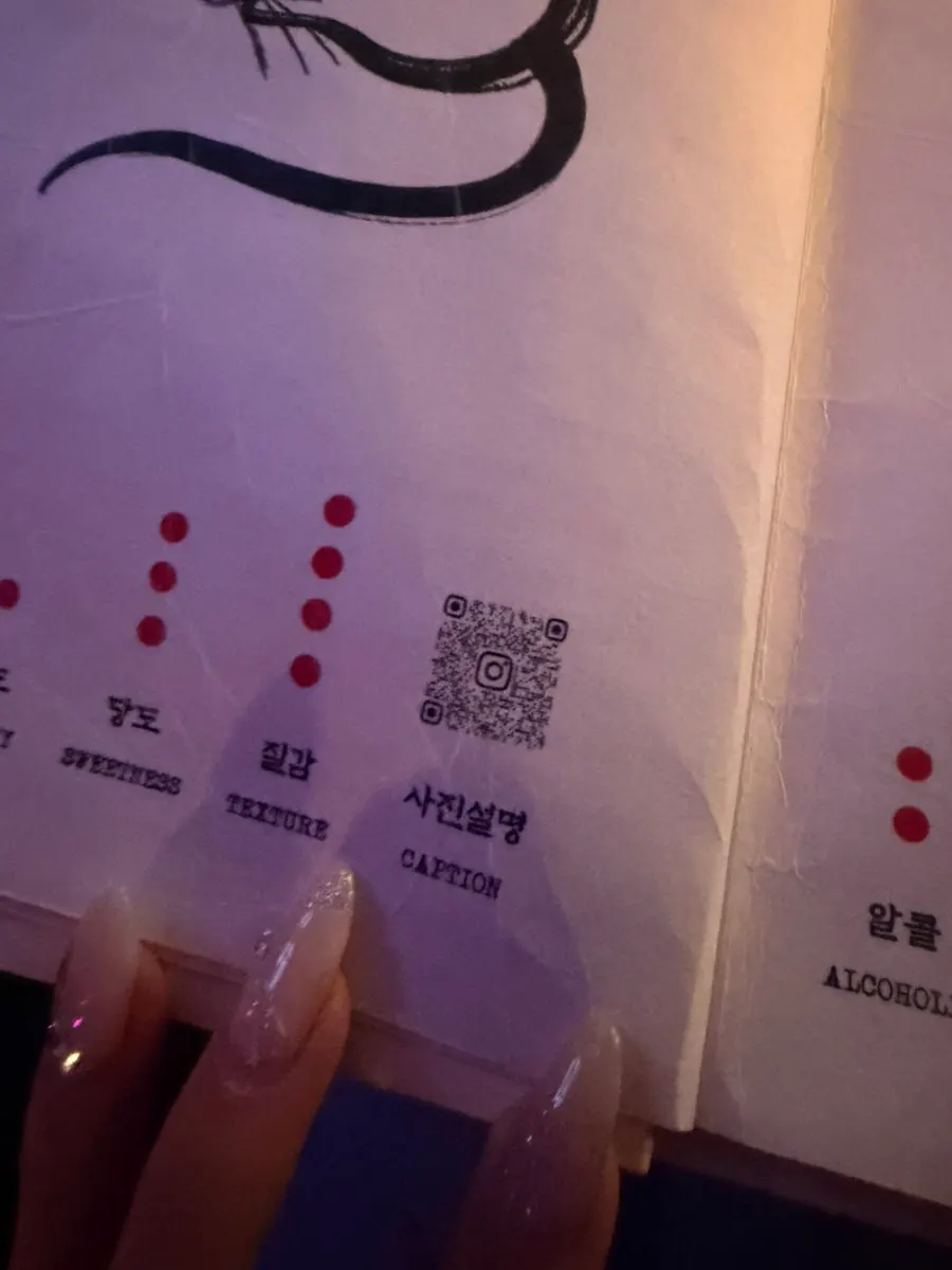 Ju Sindang menu information