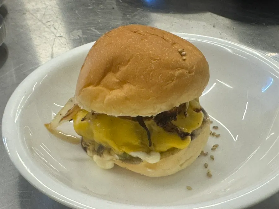 Beefjeong Korean beef patty hamburger