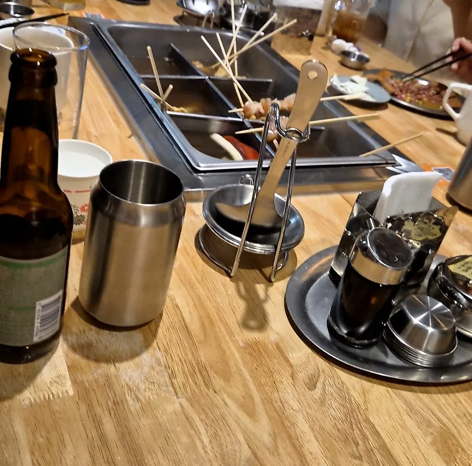 Interior centered around the oden bar table