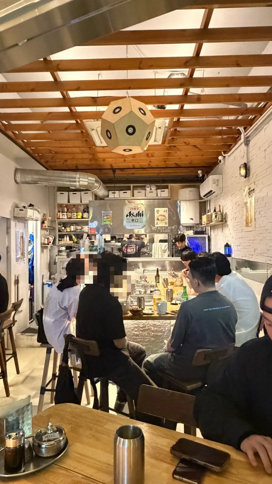 신당오뎅클럽 야외 야장 자리