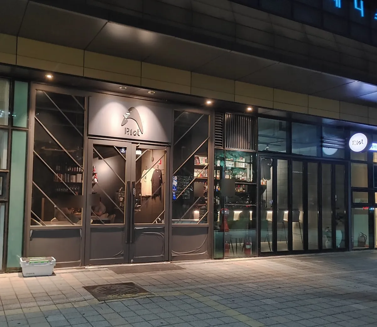 Exterior of Plot, a cocktail bar near Sindang Station