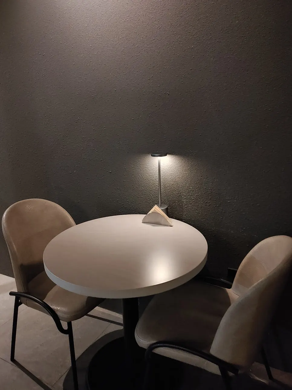 Vertical shot of Plot's interior