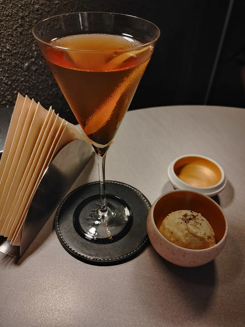 Sherry Orchard cocktail at Plot