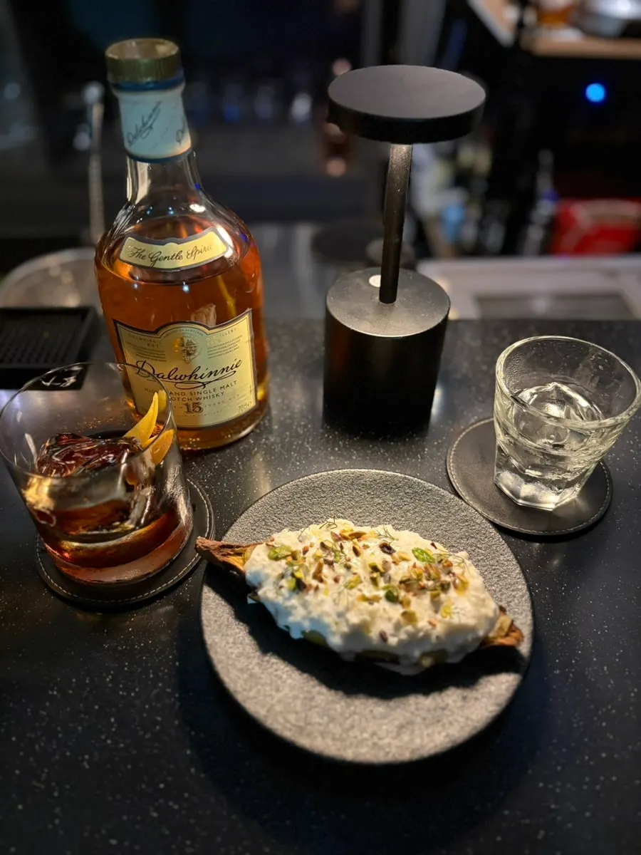 A vividly plated snack from Plot