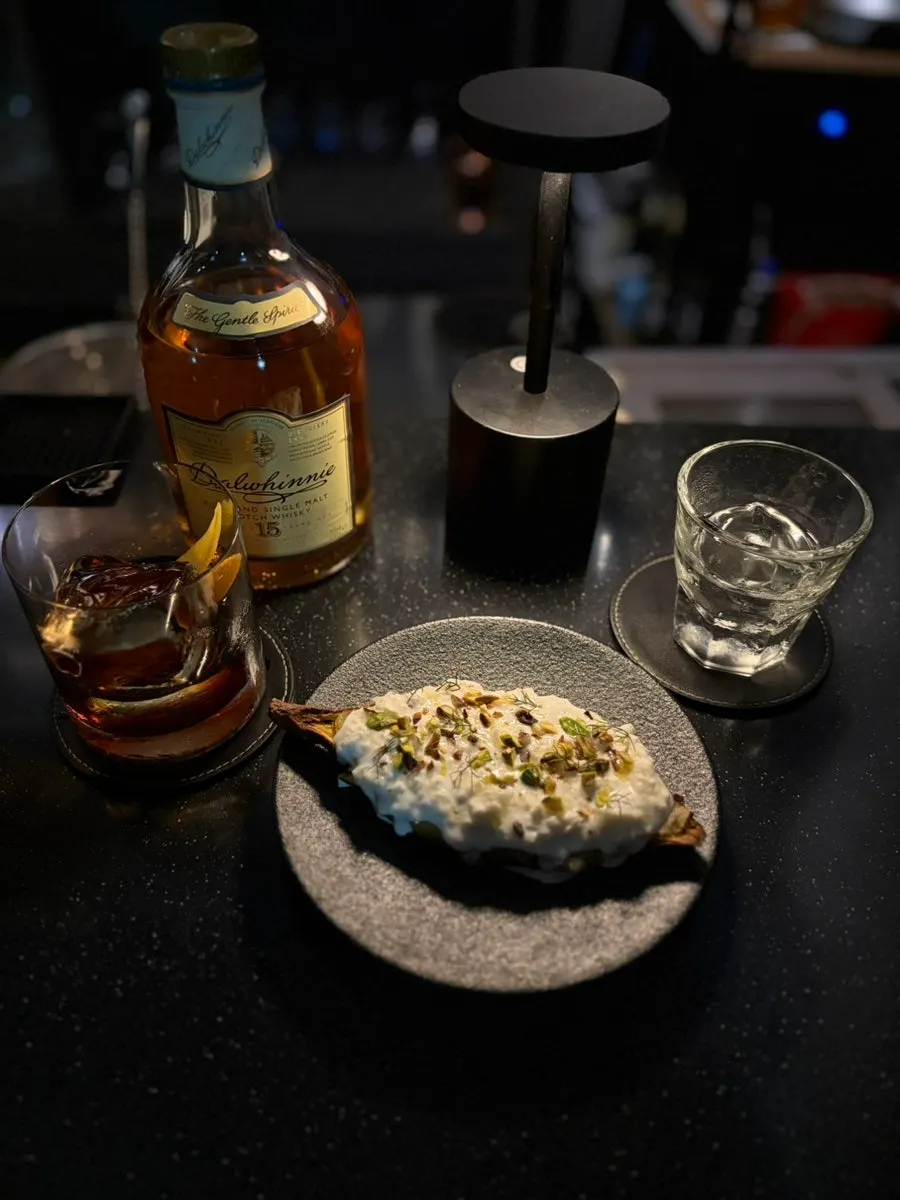Plot's food spread enjoyed alongside whisky
