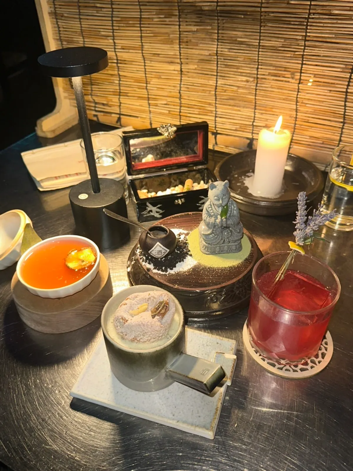 Old-fashioned jeonbyeong snacks served for nibbling