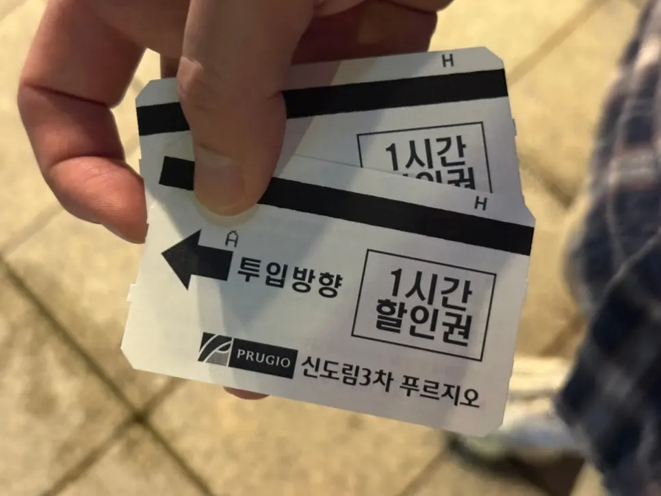 Parking information for The Jokbal Sindorim Main Branch