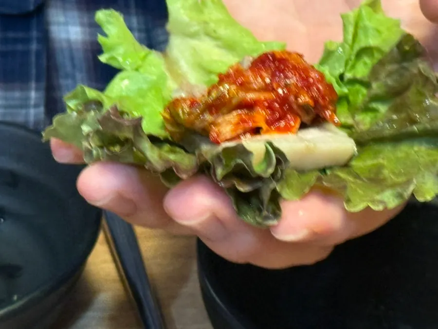 Springy jokbal meat and skin