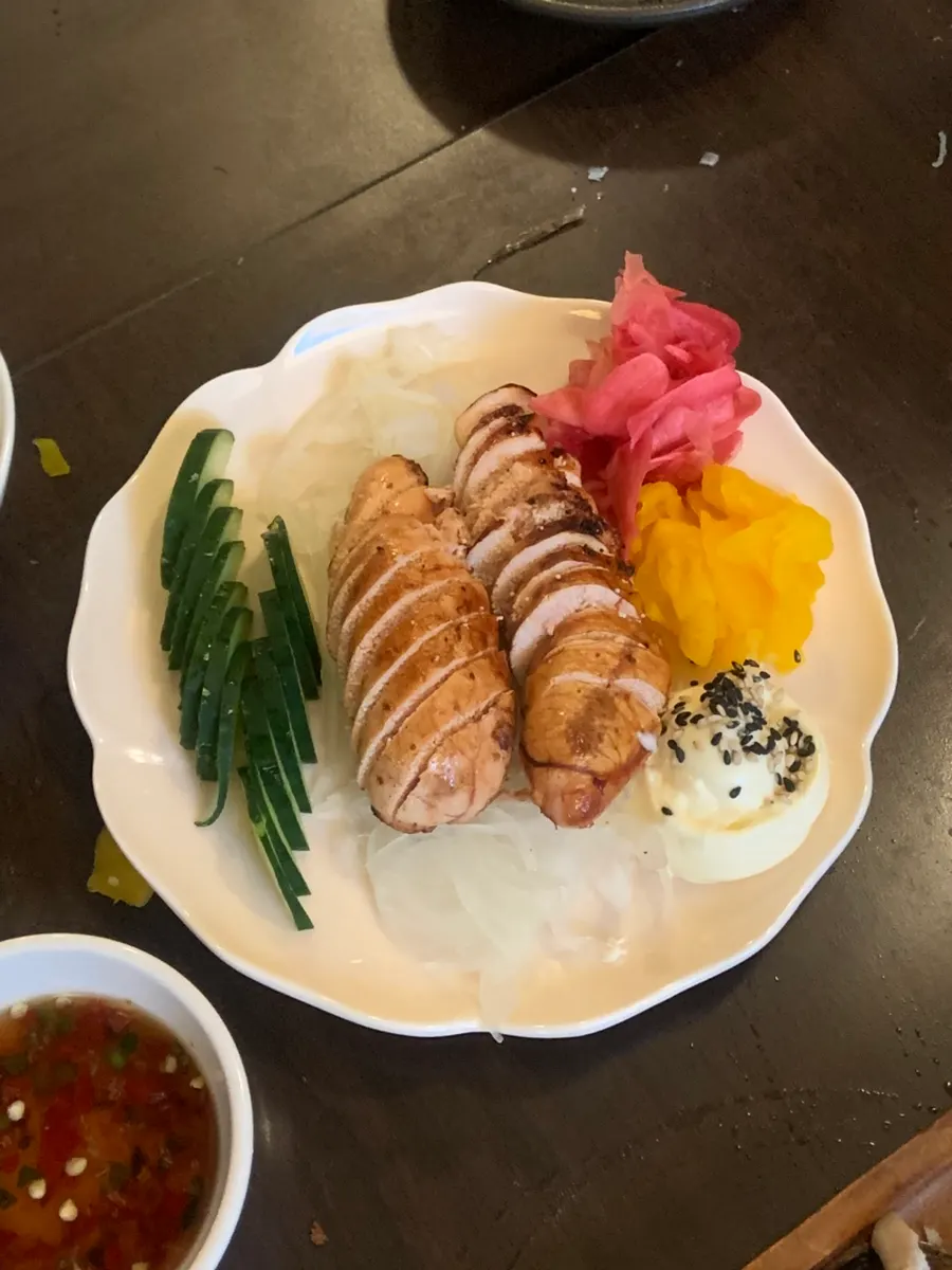 성게알크림파스타 한 접시