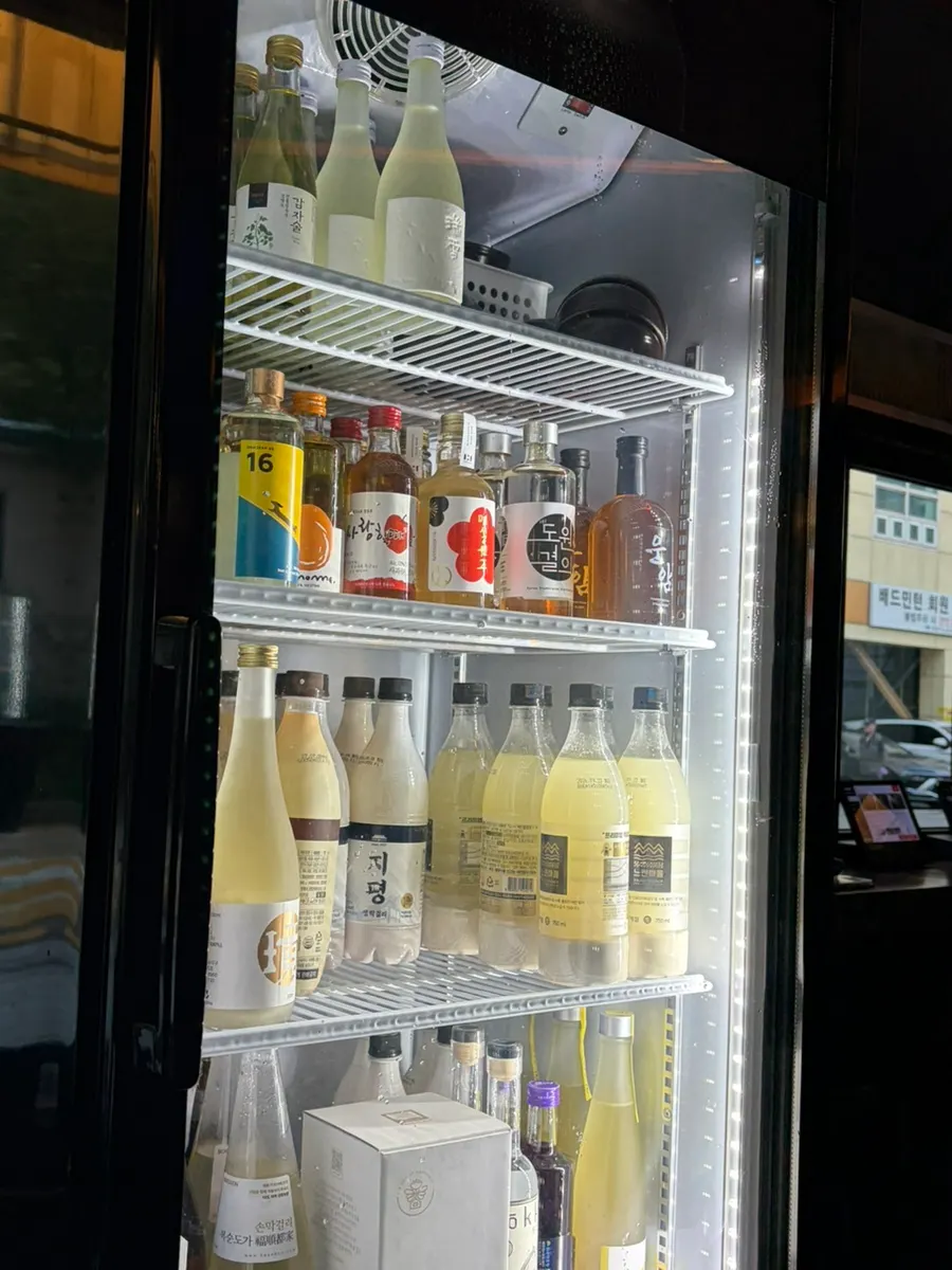 Drink menu listing a wide variety of alcohol