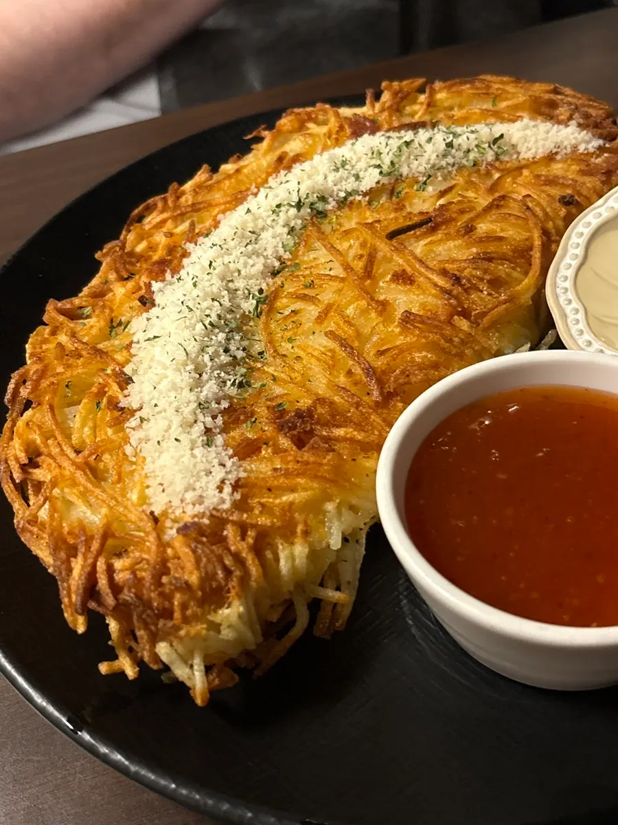 겉바속촉 스마일 치즈 감자전