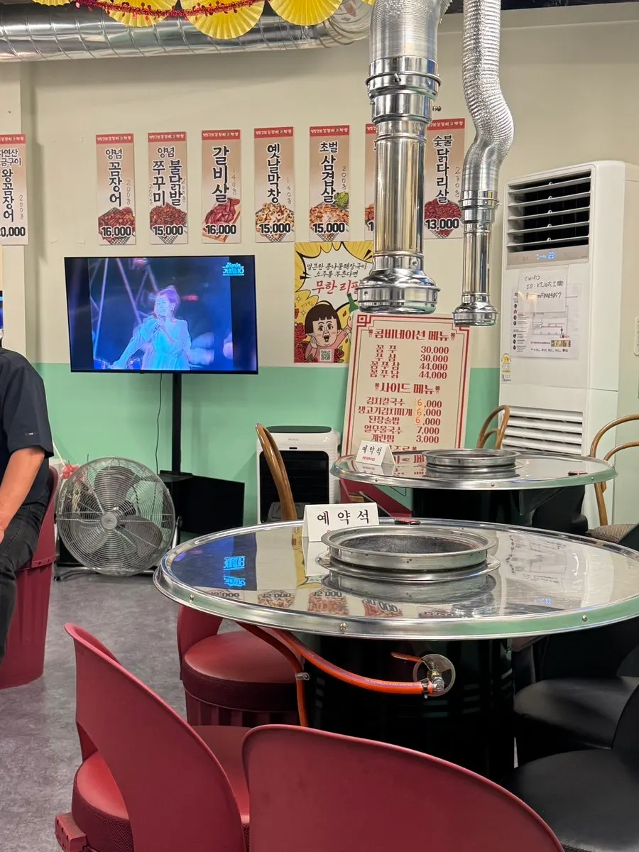Restaurant interior with a retro atmosphere